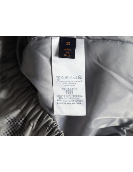 Louis Vuitton monogram full print trench coat zip up jacket,Louis Vuitton