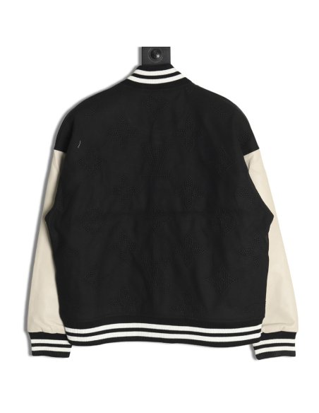Louis Vuitton Pearl Presbyopia Baseball Jacket TSK1,Louis Vuitton