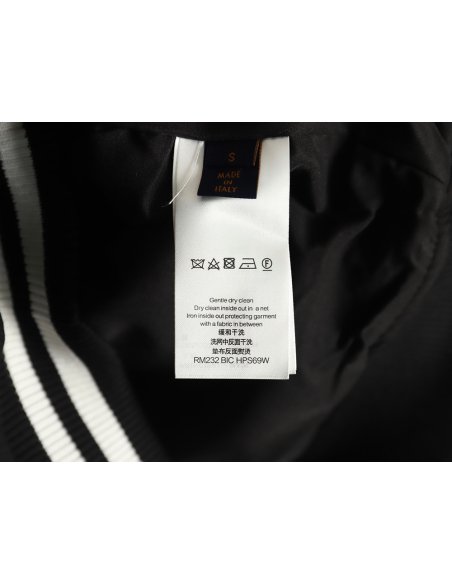 Louis Vuitton Pearl Presbyopia Baseball Jacket TSK1,Louis Vuitton