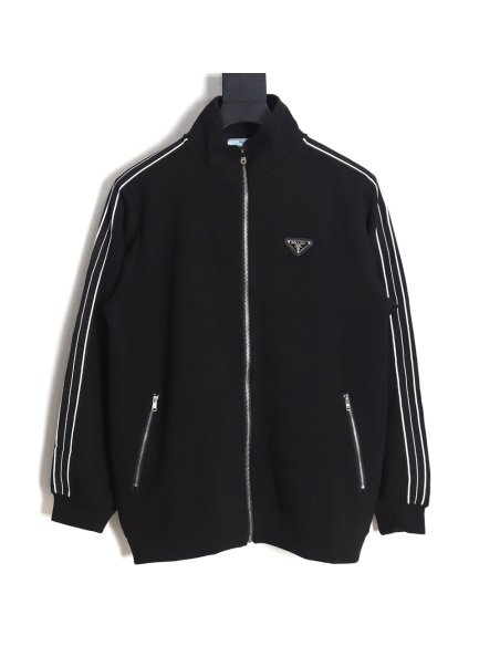 Prada 23Fw triangle logo side webbing suit jacket,Prada