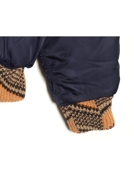 Prada sweater-lined cotton bomber jacket,Prada