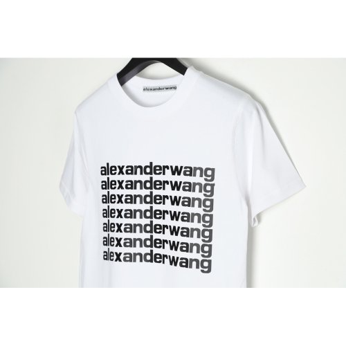 Alexander Wang bullet screen letter print T-Shirt,Alexander Wang