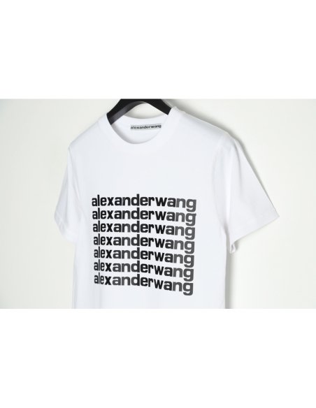 Alexander Wang bullet screen letter print T-Shirt,Alexander Wang