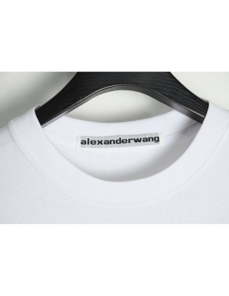 Alexander Wang bullet screen letter print T-Shirt,Alexander Wang