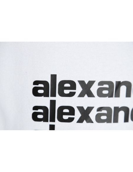 Alexander Wang bullet screen letter print T-Shirt,Alexander Wang