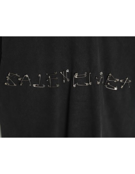 Balenciaga Metal Pin Short Sleeve T-Shirt,Balenciaga