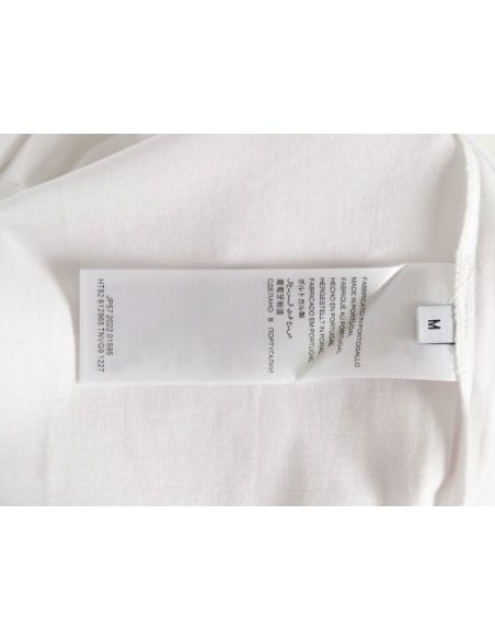 Balenciaga Mottled Letters Ink Print Short Sleeve T-shirt,Balenciaga