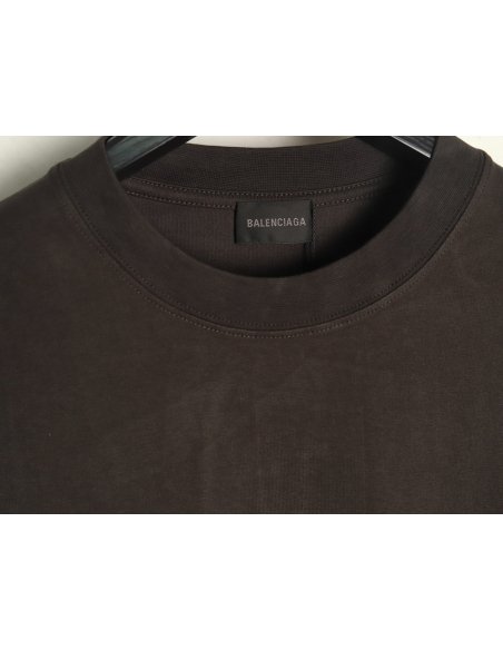 Balenciaga Square Double B Lock Print Short Sleeve T-shirt,Balenciaga
