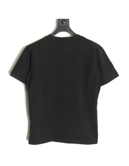 Balenciaga white ring logo print short-sleeved T-shirt,Balenciaga