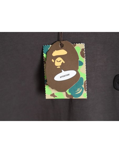 Bape small logo embroidered long sleeve T-shirt TSK1,Bape
