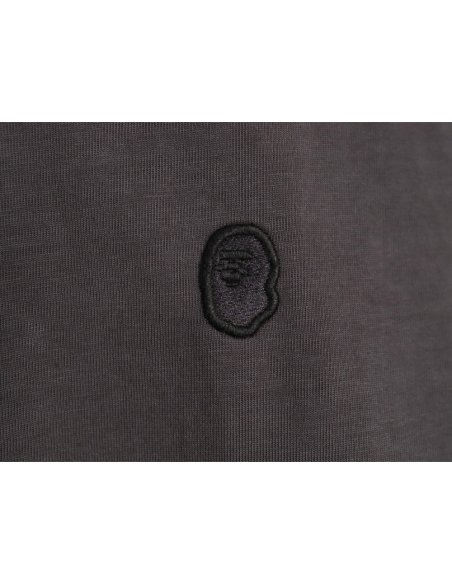 Bape small logo embroidered long sleeve T-shirt TSK1,Bape