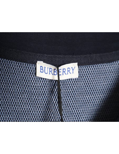 Burberry 24ss check knitted short-sleeved T-shirt TSK2,Burberry