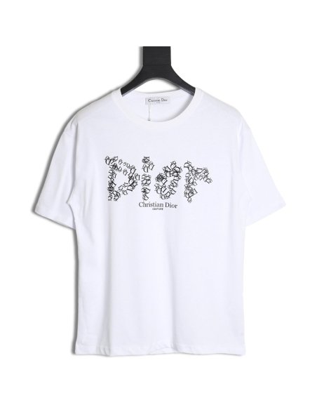 Dior 24SS monogram short-sleeved T-shirt,Dior