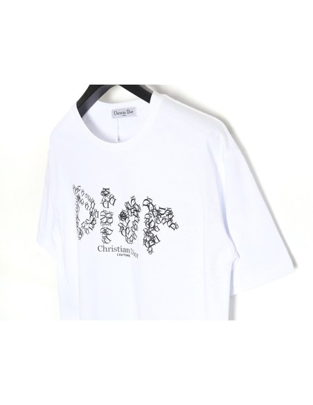 Dior 24SS monogram short-sleeved T-shirt,Dior