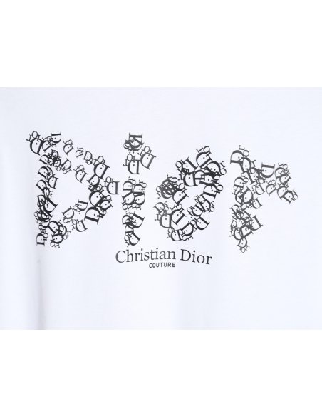 Dior 24SS monogram short-sleeved T-shirt,Dior