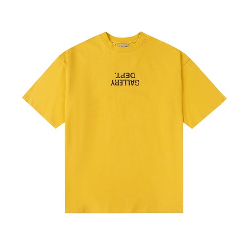 Gallery Dept Reversed Print Short Sleeve T-Shirt,Gallery Dept