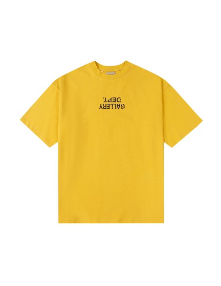 Gallery Dept Reversed Print Short Sleeve T-Shirt,Gallery Dept