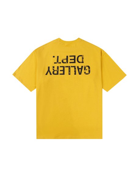 Gallery Dept Reversed Print Short Sleeve T-Shirt,Gallery Dept