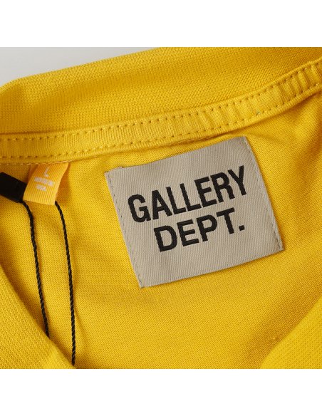 Gallery Dept Reversed Print Short Sleeve T-Shirt,Gallery Dept