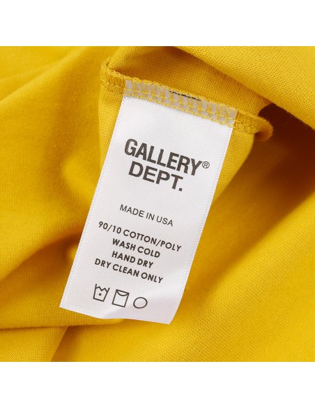 Gallery Dept Reversed Print Short Sleeve T-Shirt,Gallery Dept