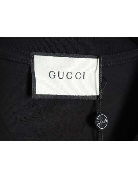 Gucci 24SS colorful lettering short-sleeved T-shirt_TSK1,Gucci