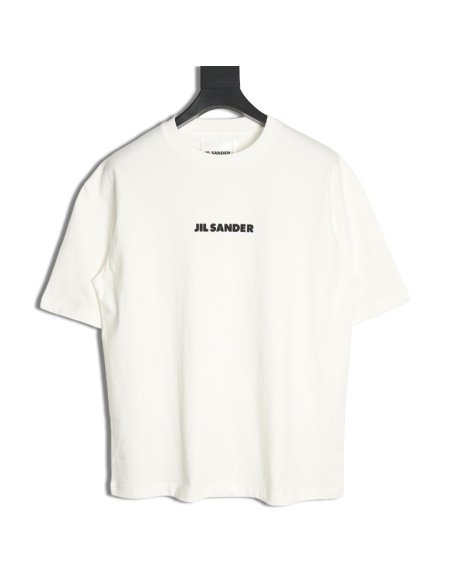 JIL SANDER Lettering Printed Short-Sleeved T-Shirt,JIL SANDER