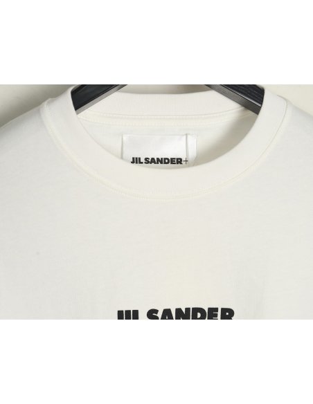 JIL SANDER Lettering Printed Short-Sleeved T-Shirt,JIL SANDER