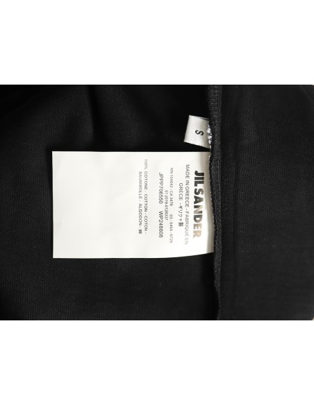 JIL SANDER Lettering Printed Short-Sleeved T-Shirt TSK1,JIL SANDER
