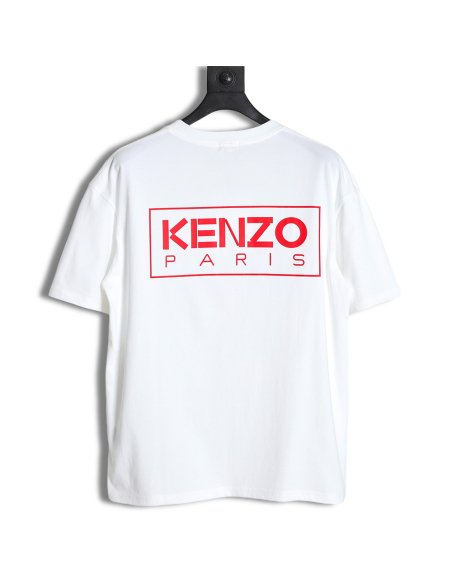 KENZO x NIGO joint block letter print embroidery short-sleeved T-shirt,Kenzo
