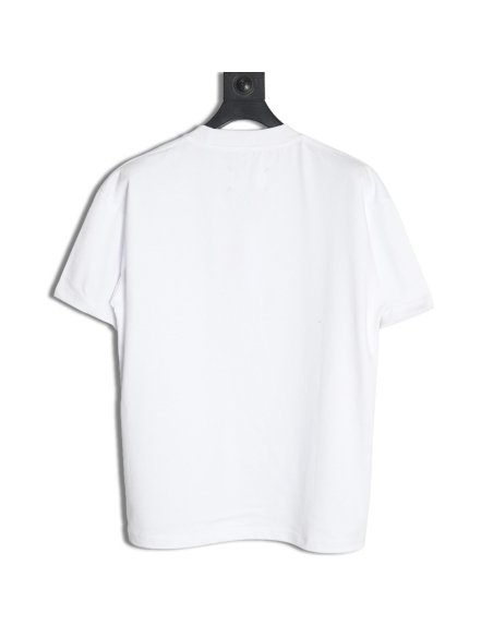 Maison Margiela square logo digital print short-sleeved T-shirt,MAISON MARGIELA