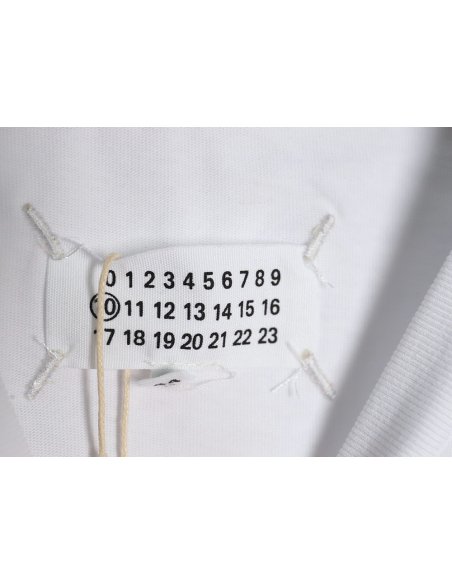 Maison Margiela square logo digital print short-sleeved T-shirt,MAISON MARGIELA