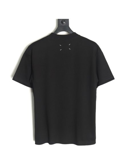 Maison Margiela square logo digital print short-sleeved T-shirt TSK1,MAISON MARGIELA