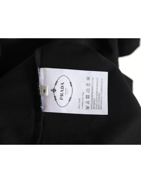 Prada chest monogram short-sleeved T-shirt TSK2,Prada