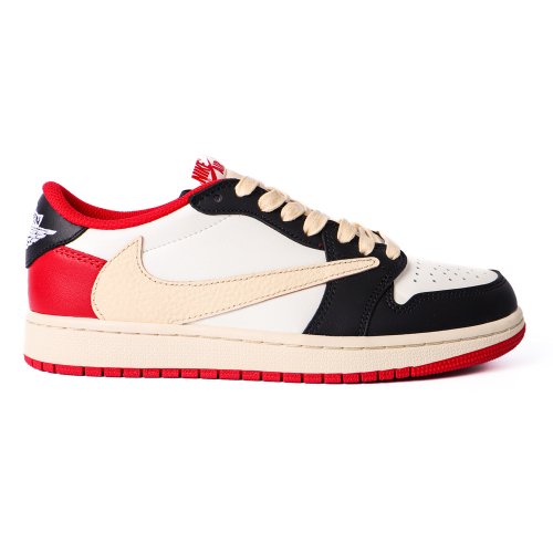 Travis Scott Air Jordan 1 Low Black Red with high quality,best top AIR JORDAN 1 LOW