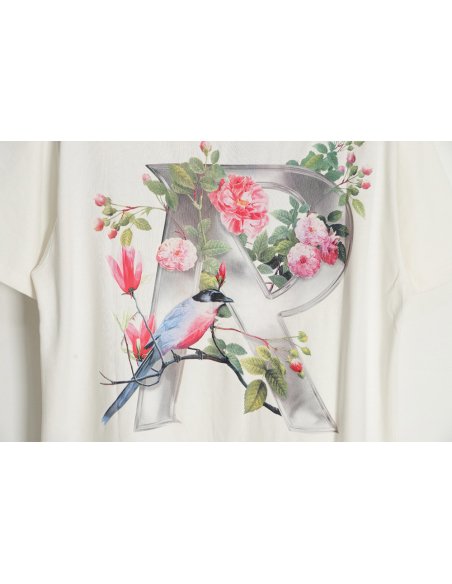 Represent 23SS floral print short-sleeved T-shirt,Represent