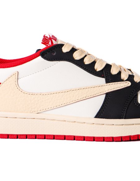 Travis Scott Air Jordan 1 Low Black Red with high quality,best top AIR JORDAN 1 LOW