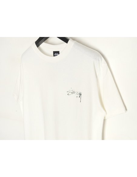 Stussy mercury print short-sleeved T-shirt,Stussy