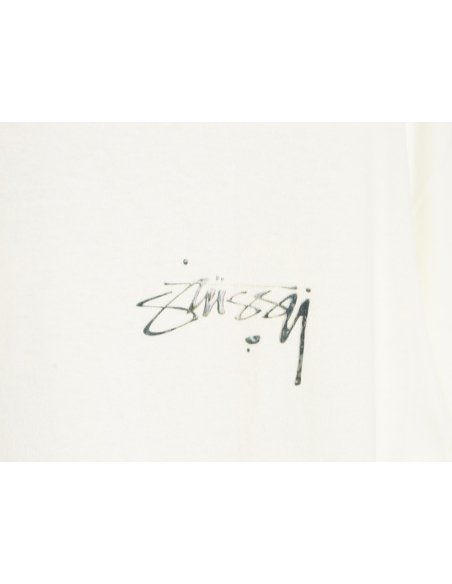 Stussy mercury print short-sleeved T-shirt,Stussy