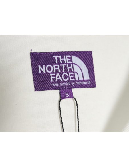 The North Face Purple Logo Embroidered Long Sleeve T-Shirt,The North Face