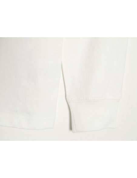 The North Face Purple Logo Embroidered Long Sleeve T-Shirt,The North Face