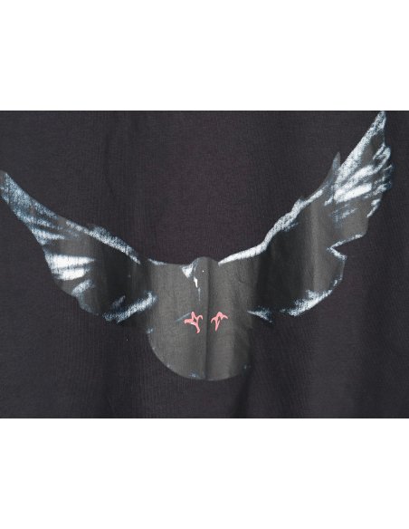 Yeezy   Gap   Balenciaga joint peace dove theme long-sleeved T-shirt TSK2,Balenciaga