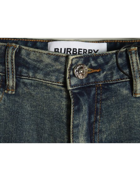 Burberry wheat ear war horse jeans,Burberry