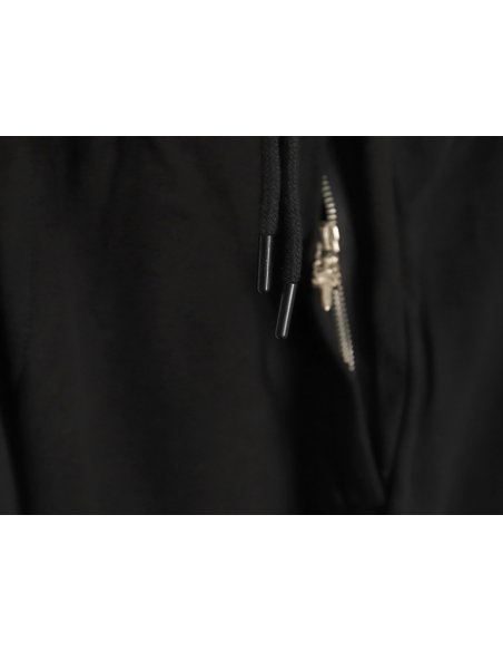 Chrome Heart leather cross logo trousers,Chrome Hearts