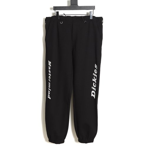 Dickies X MasterMind JAPAN 23ss MMJ co-branded 3M reflective print logo trousers,Mastermind Japan