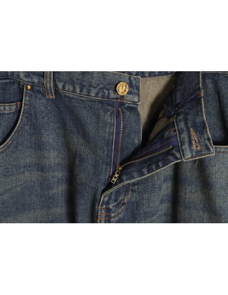 Louis Vuitton LV Louis Vuitton embossed presbyopic cargo jeans,Louis Vuitton