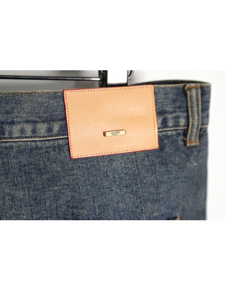 Louis Vuitton LV Louis Vuitton embossed presbyopic cargo jeans,Louis Vuitton