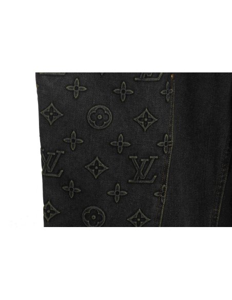 LV embossed jeans,Louis Vuitton