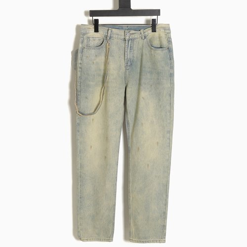MARGIELA Distressed fanny pack jeans,Maison Margiela