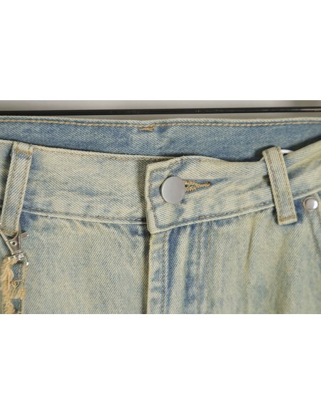 MARGIELA Distressed fanny pack jeans,Maison Margiela