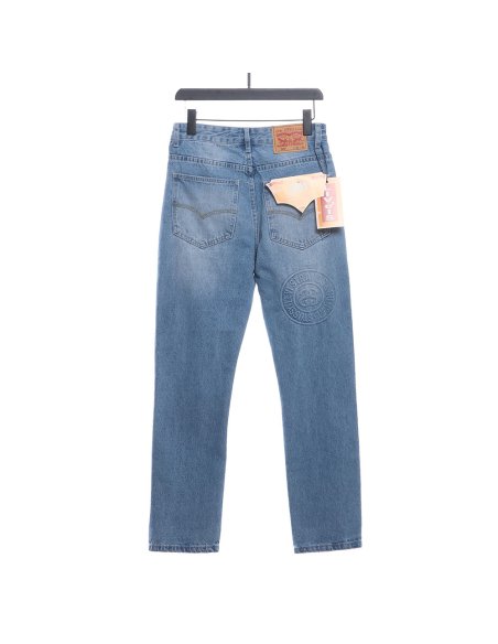 Stussy Joint Levis 150th Anniversary Embossed Denim Trousers,Stussy